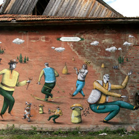 Countryside Street art